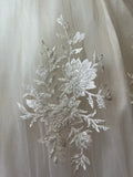 Eliza Baptism Dress in Champagne