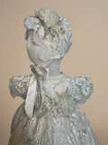 Ximena Baptism Dress in Ivory