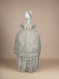 Perla Baptism Dress in Champagne