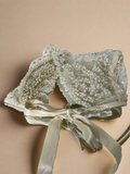 Perla Baptism Dress in Champagne