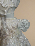 Ximena Baptism Dress in Ivory