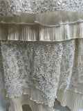 Perla Baptism Dress in Champagne