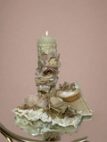 Marina Baptism Dress in Champagne 4 Layers/ Ropon Marina 4 olanes