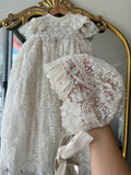 MAR BAPTISM DRESS IN CHAMPAGNE