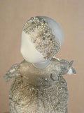 JAZMIN BAPTISM DRESS IN CHAMPAGNE