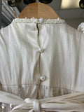 CAYLANI BAPTISM DRESS IN CHAMPAGNE (ONE PIECE ROPON)