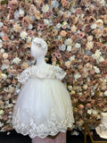 Tere Baptism Dress in Champagne