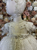 MAR BAPTISM DRESS IN CHAMPAGNE