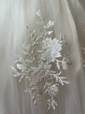 Eliza Baptism Dress in Champagne