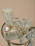 JAZMIN BAPTISM DRESS IN CHAMPAGNE