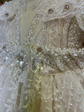 MAR BAPTISM DRESS IN CHAMPAGNE