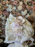 CAYLANI BAPTISM DRESS IN CHAMPAGNE (ONE PIECE ROPON)