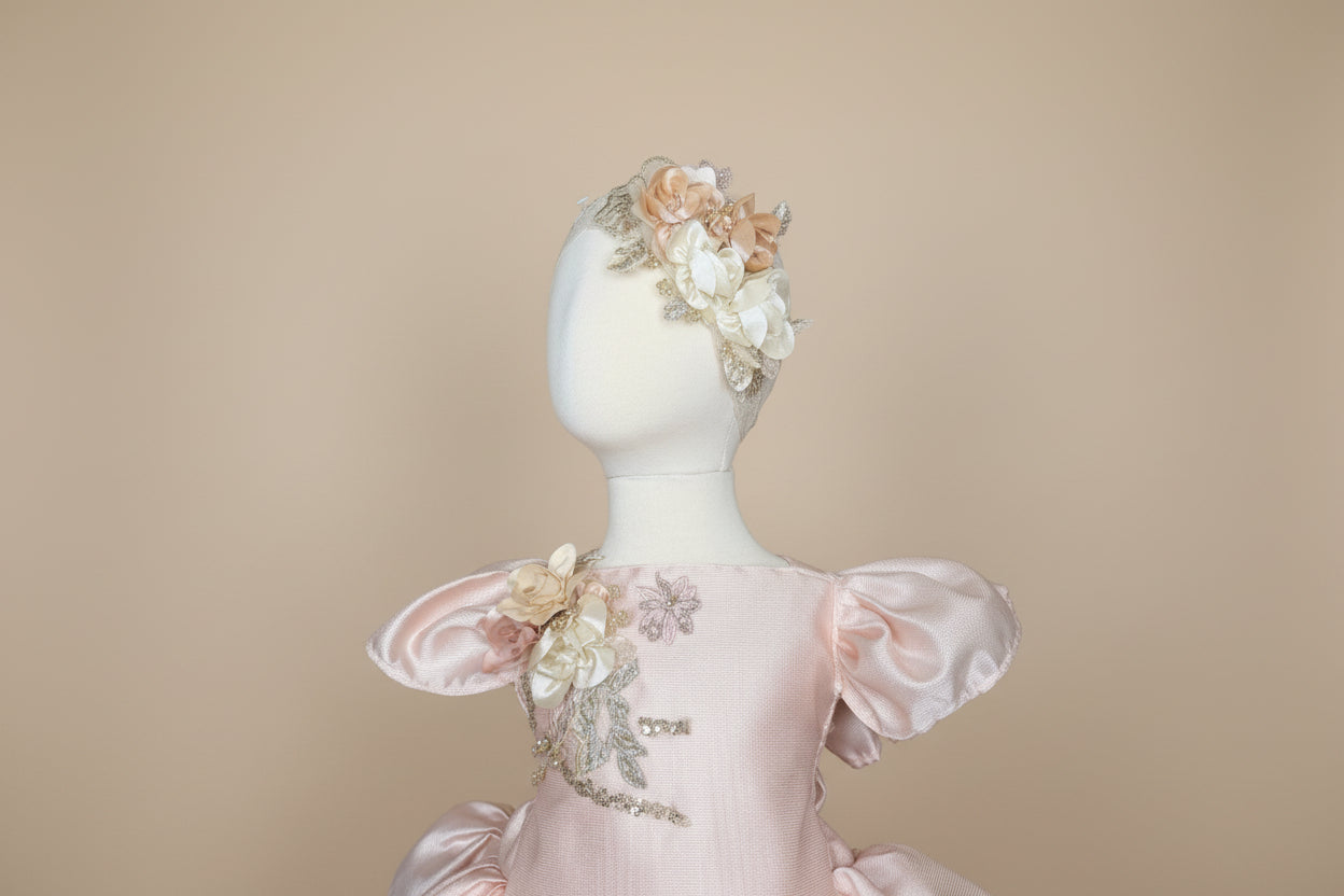 Blush Romper/ Pañalero Tono Rosa Style # 1537