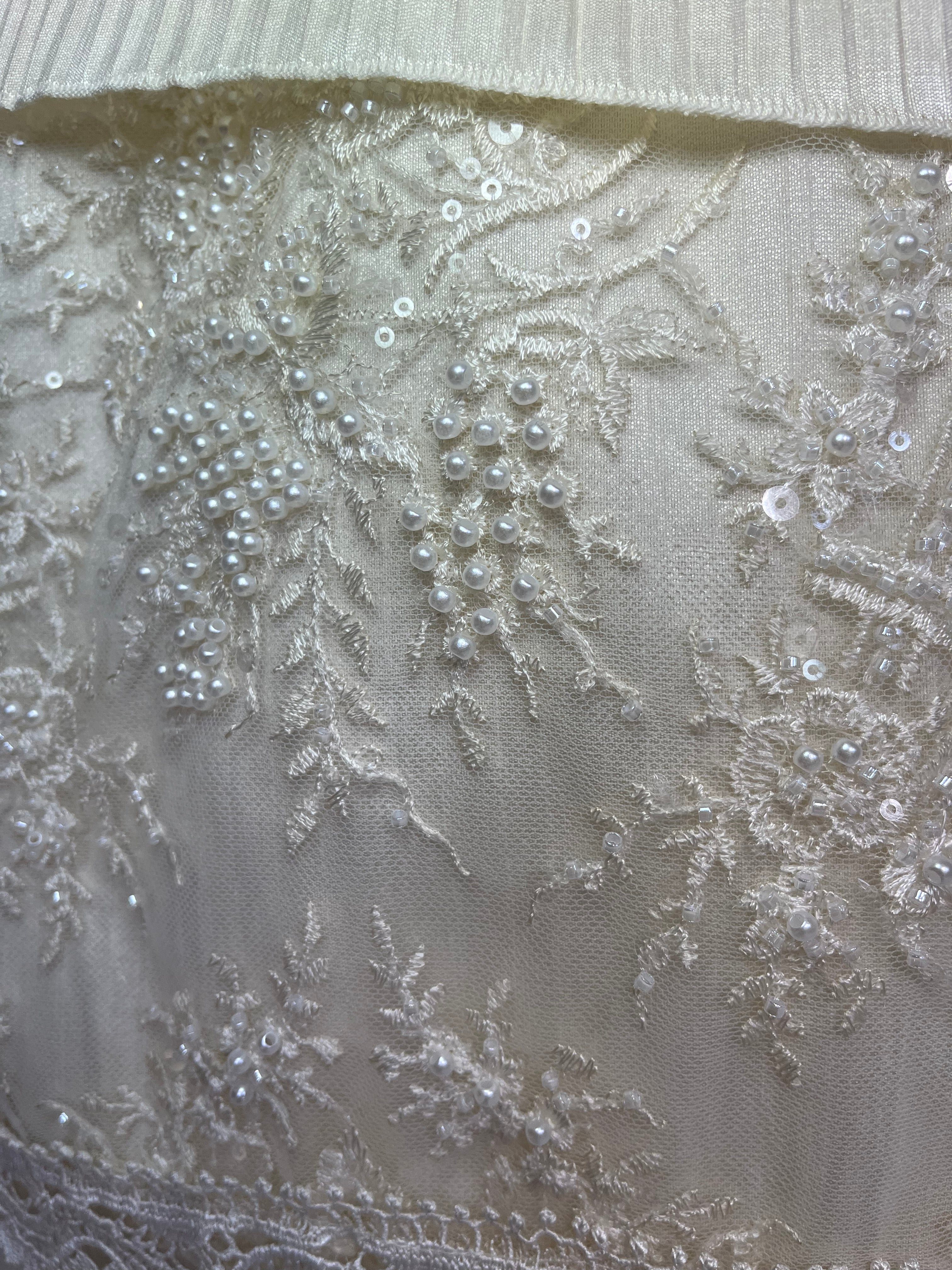 Juliette Baptism Dress in Champagne