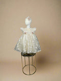 BOMBON BAPTISM DRESS IN CHAMPAGNE/ ROPON BOMBON EN TONO CHAMPAGNE