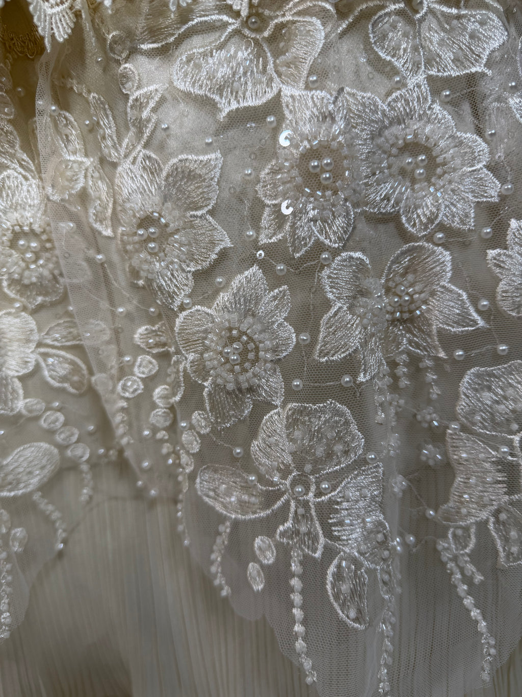 Ropon Carlota Tono Champagne/ Carlota Baptism Dress in Champagne