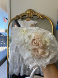 Marina Baptism Dress in Creamy ivory 4 layers