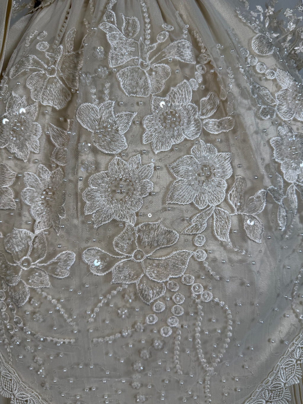 Ropon Carlota Tono Champagne/ Carlota Baptism Dress in Champagne