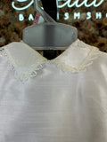 SIZE 3 Boy Baptism outfit in White style #413 (Outfit Only) Solamente Traje