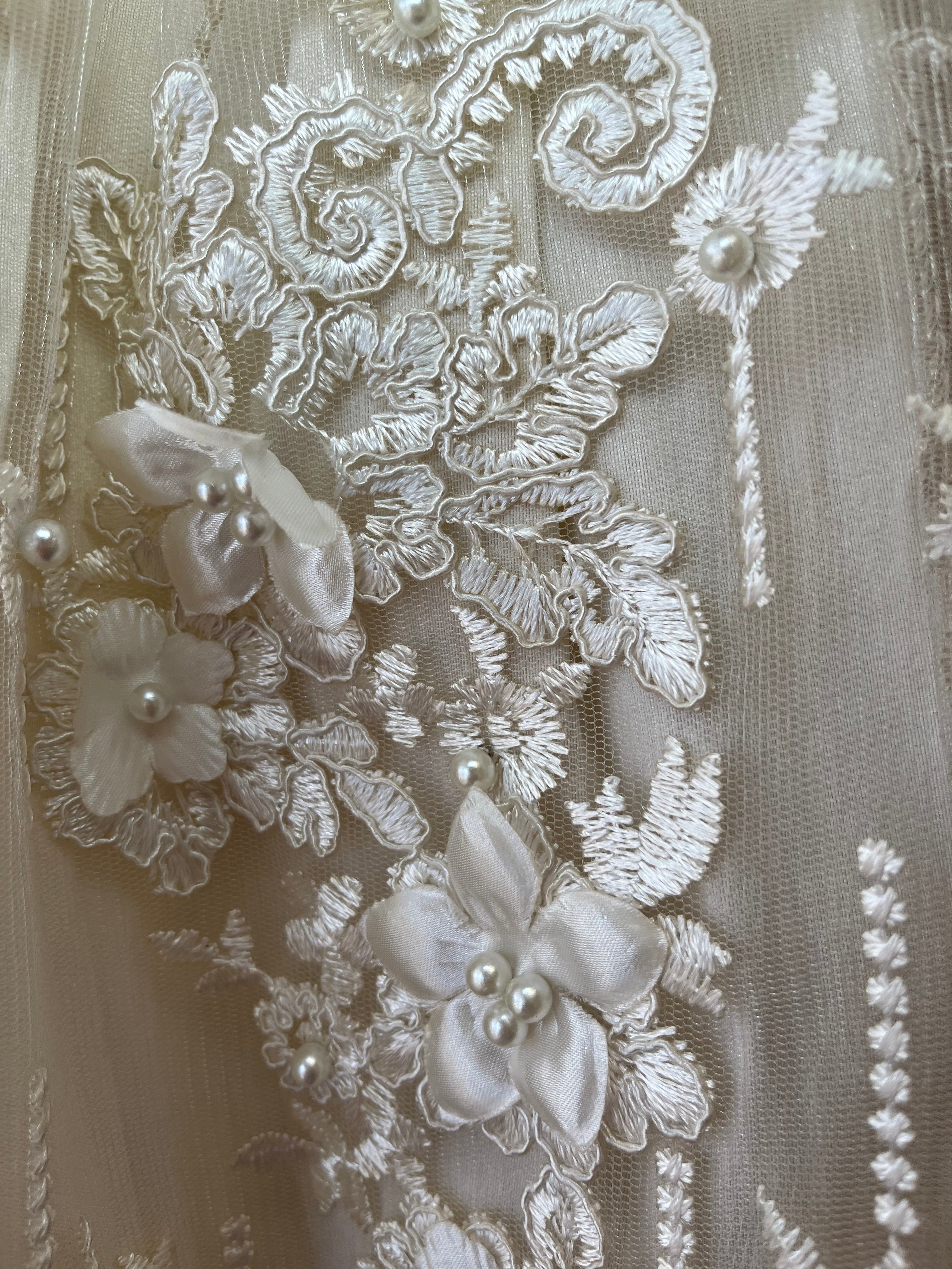 Janet Baptism Dress in Champagne