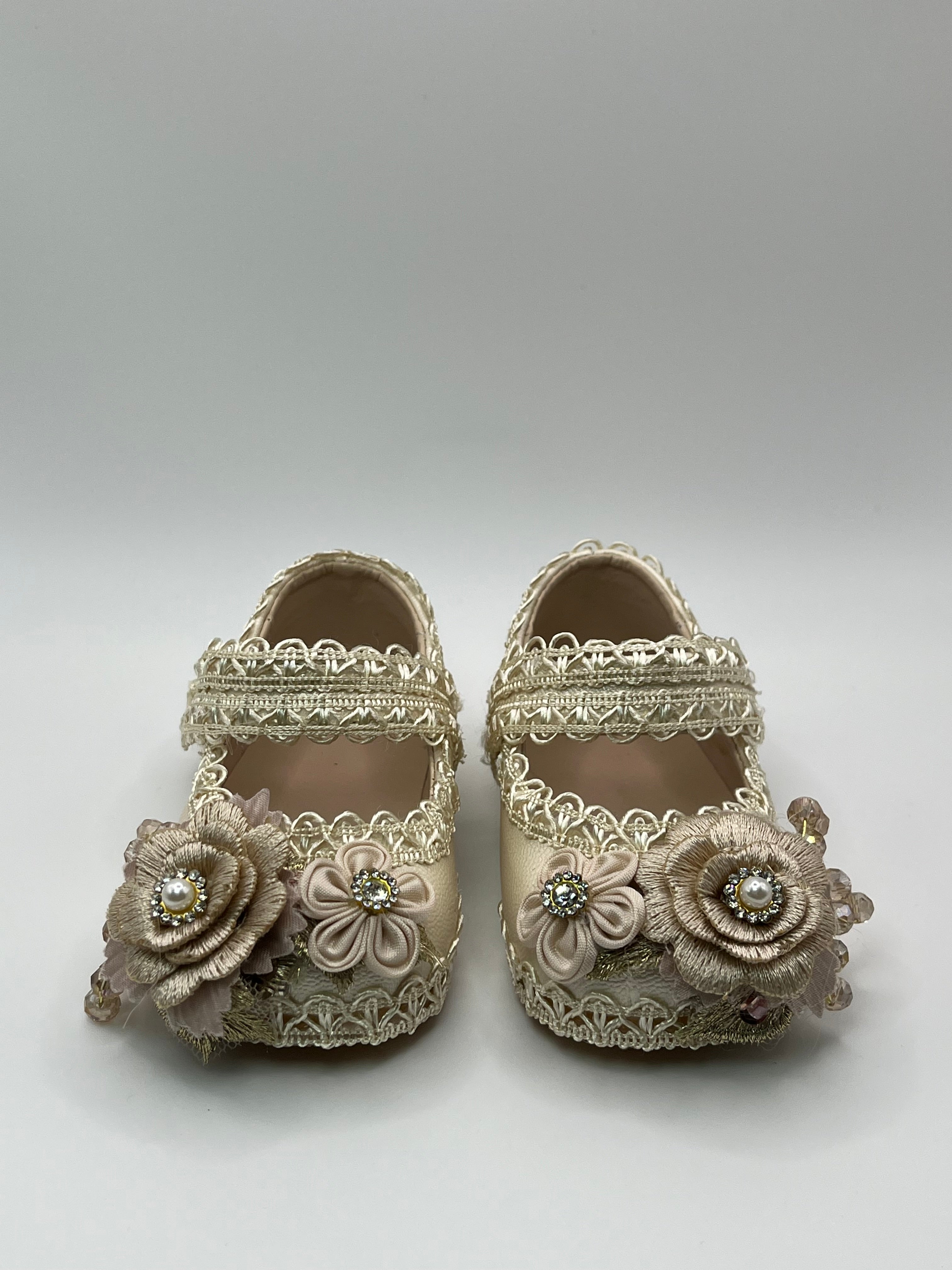 Girls’ Champagne Shoes /Zapatos Champagne Niña #2
