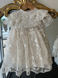 MAR BAPTISM DRESS IN CHAMPAGNE
