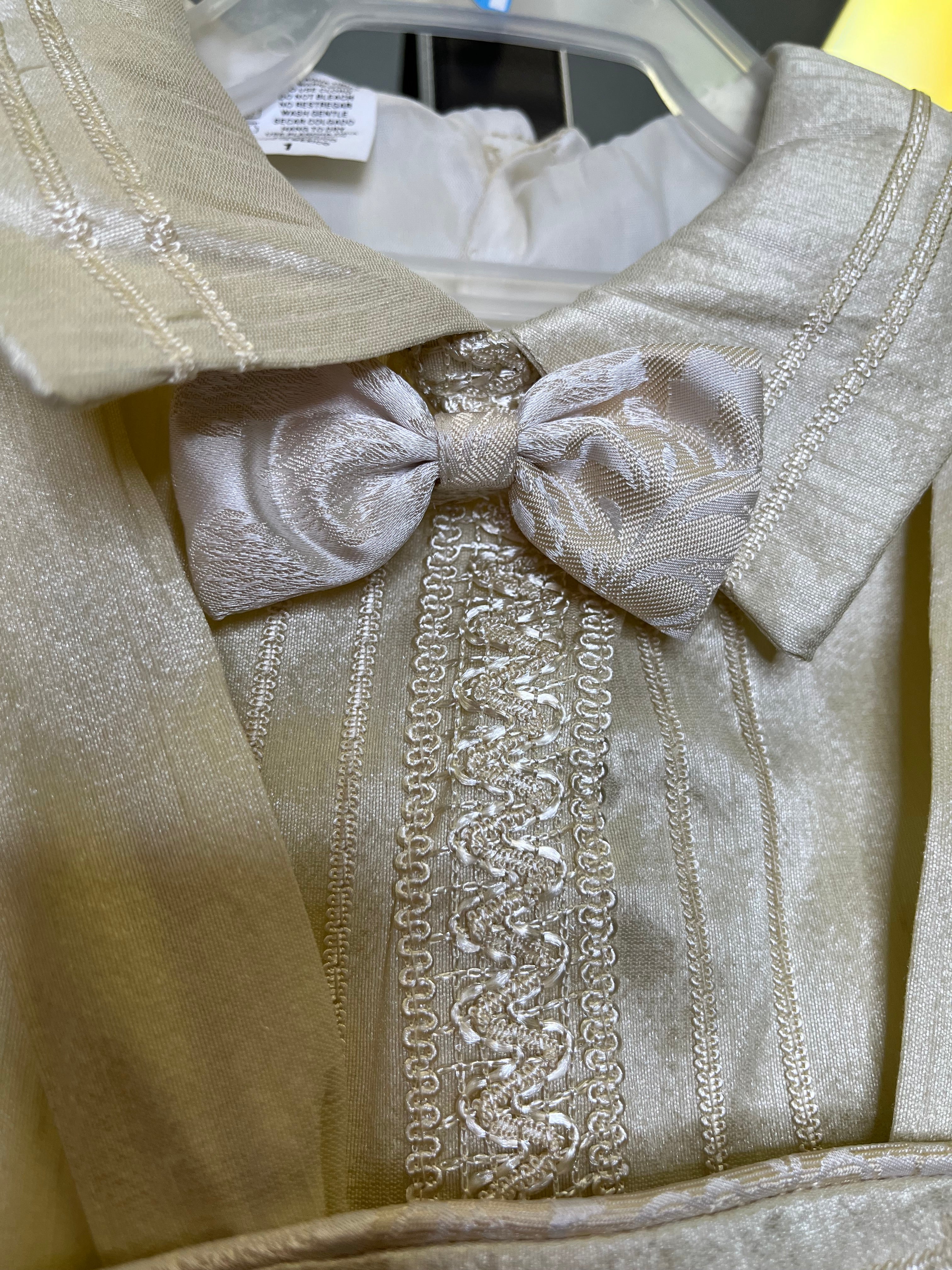 Prince Raymond boy outfit in Champagne FINAL SALE/VENTA FINAL