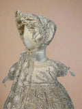 JAZMIN BAPTISM DRESS IN CHAMPAGNE