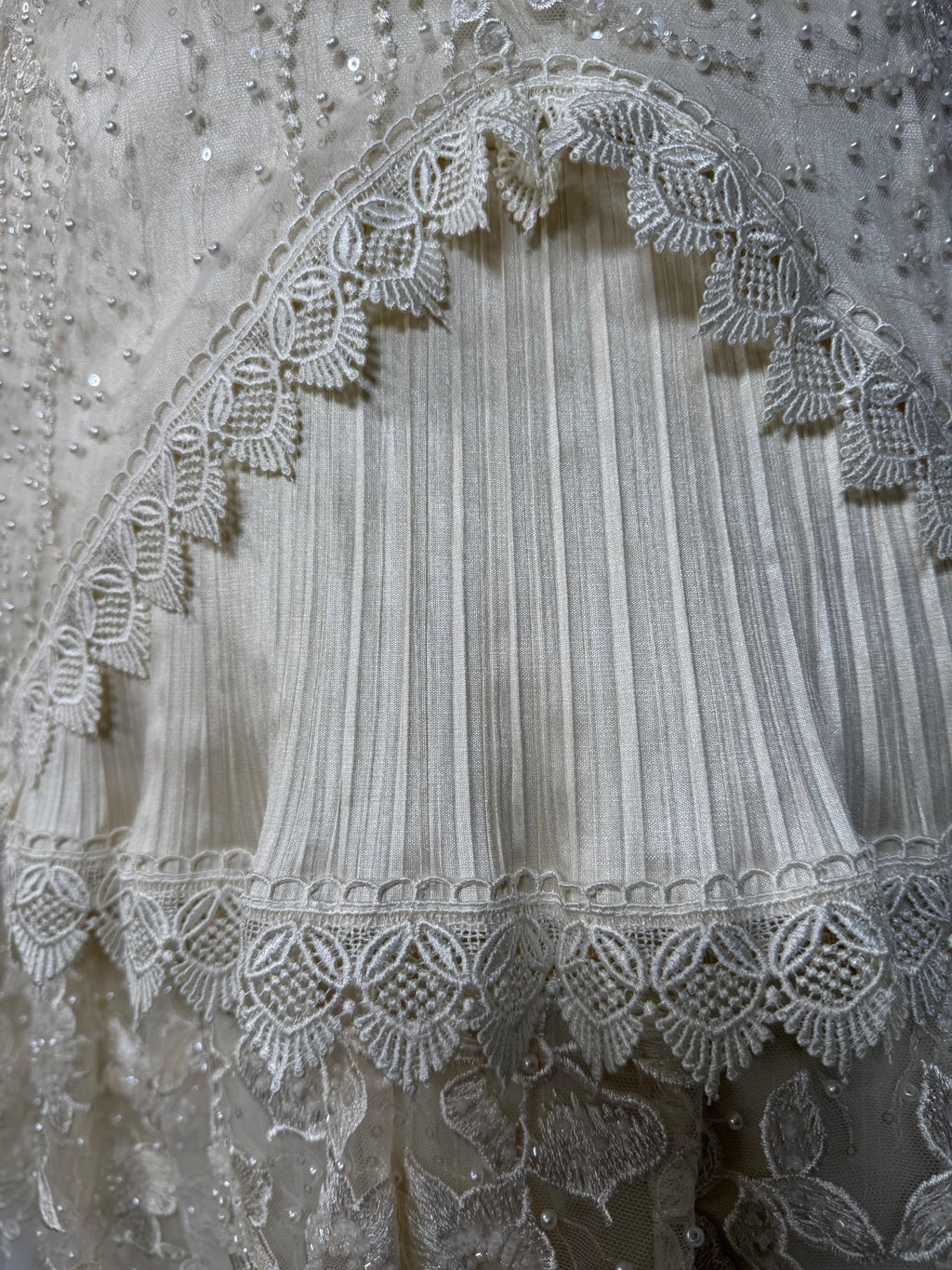 Ropon Carlota Tono Champagne/ Carlota Baptism Dress in Champagne