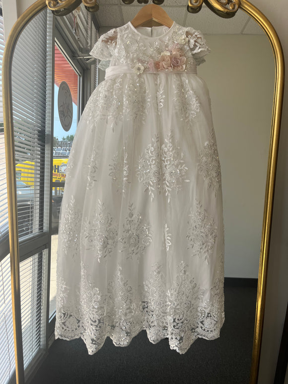 Jaquie Baptism in Creamy Ivory
