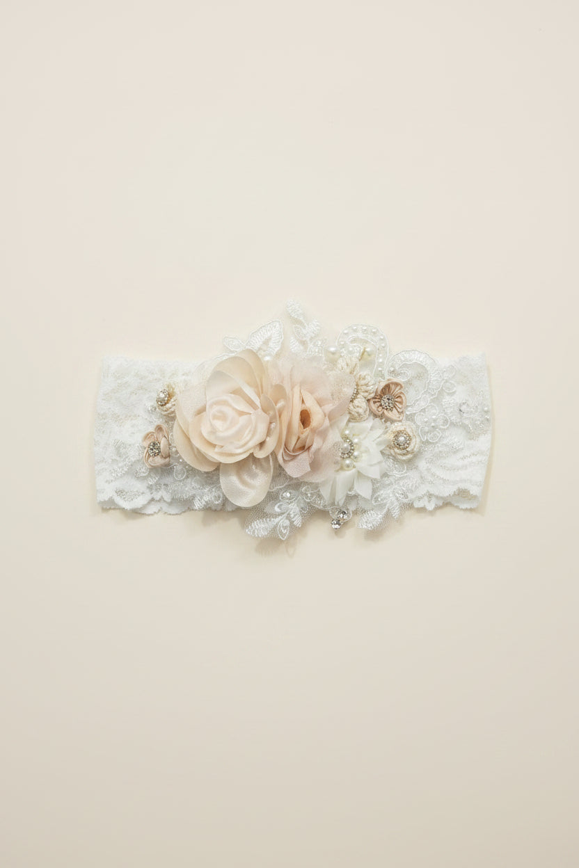 Ropon Carlota Tono Perla/ Carlota Baptism Dress in Creamy Ivory