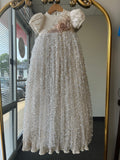 CAYLANI BAPTISM DRESS IN CHAMPAGNE (ONE PIECE ROPON)