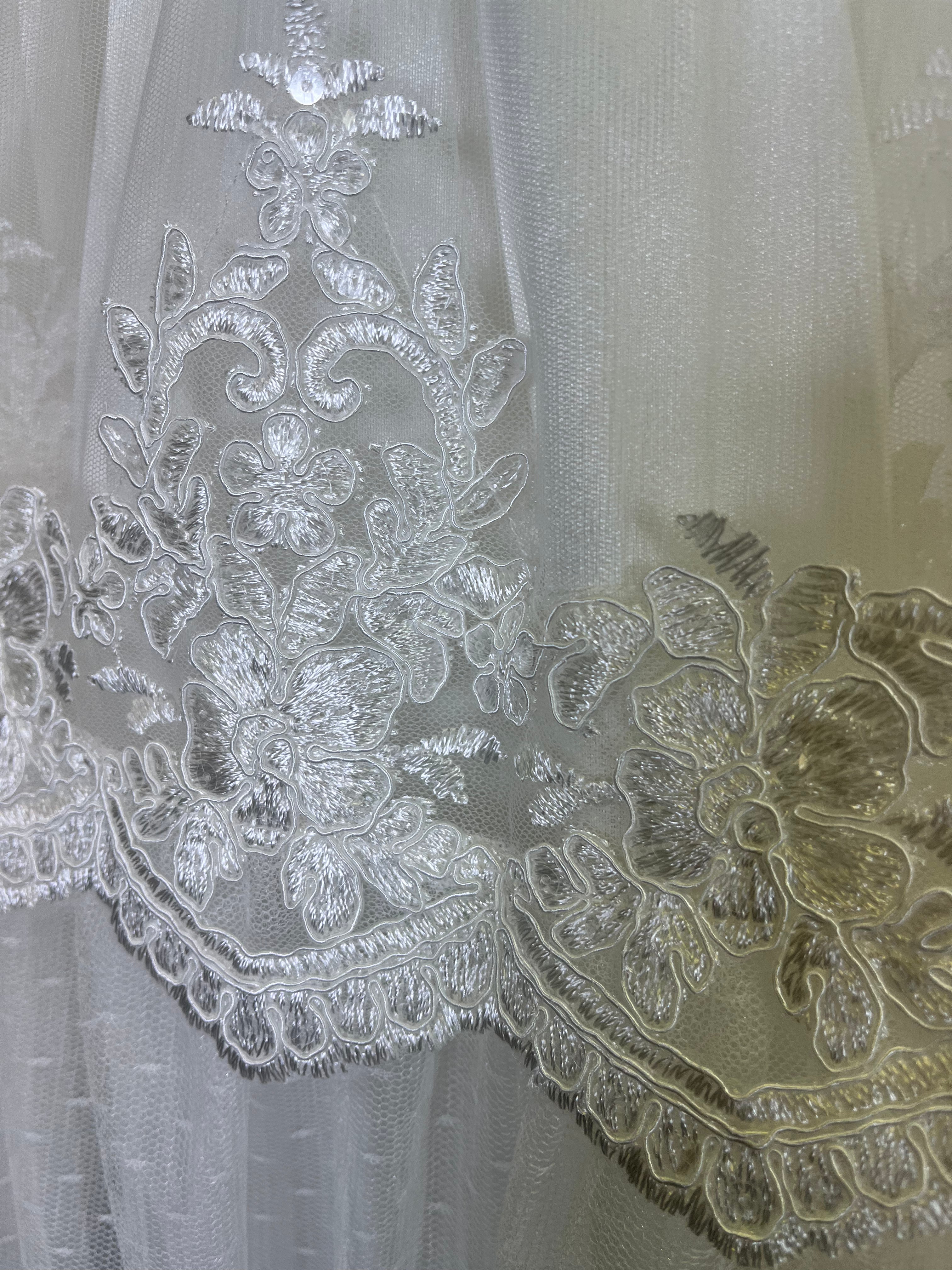 Baptism Dress in Creamy Ivory size 4