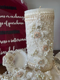 MAR BAPTISM DRESS IN CHAMPAGNE
