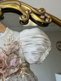 CAYLANI BAPTISM DRESS IN CHAMPAGNE (ONE PIECE ROPON)