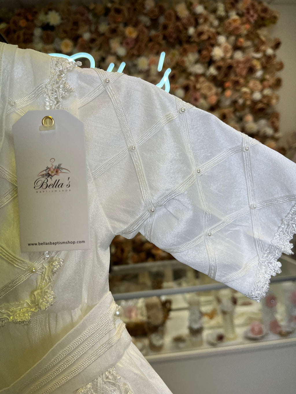 Eduardo Spanish Baptism outfit in White FINAL SALE/VENTA FINAL