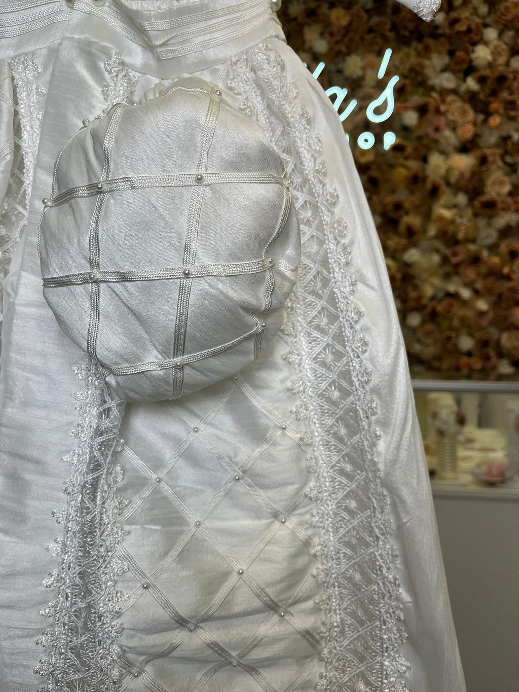 Eduardo Spanish Baptism outfit in White FINAL SALE/VENTA FINAL