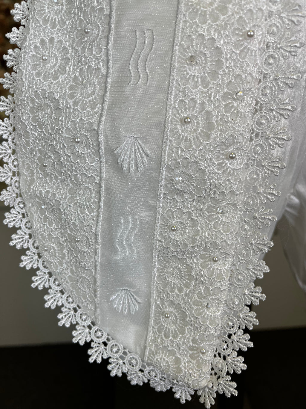 Emilio Boy Baptism outfit in White