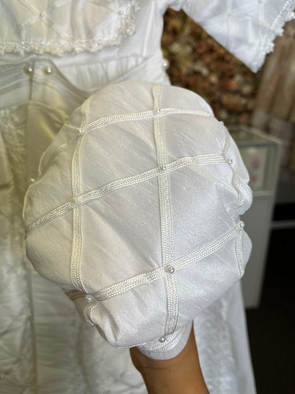 Eduardo Spanish Baptism outfit in White FINAL SALE/VENTA FINAL