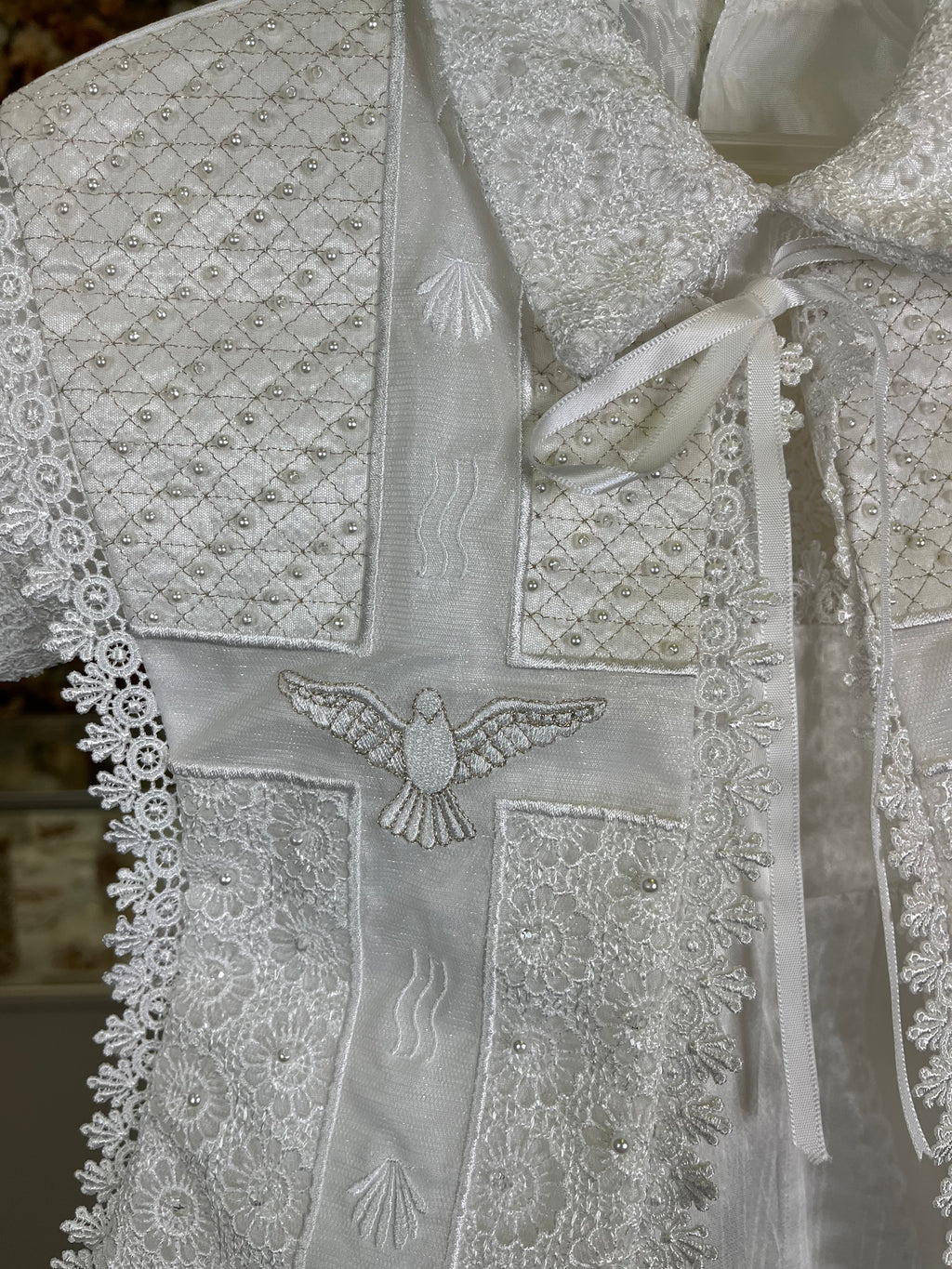 Emilio Boy Baptism outfit in White