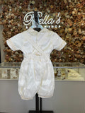 Prince Azul Ivory and Blue baptism outfit