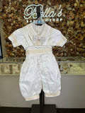 Prince Azul baptism outfit in Ivory