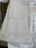 Prince Azul baptism outfit in Ivory