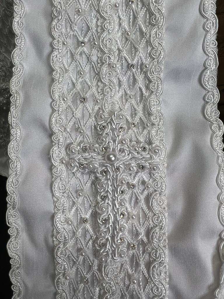 Boy Baptism outfit in White Style 17