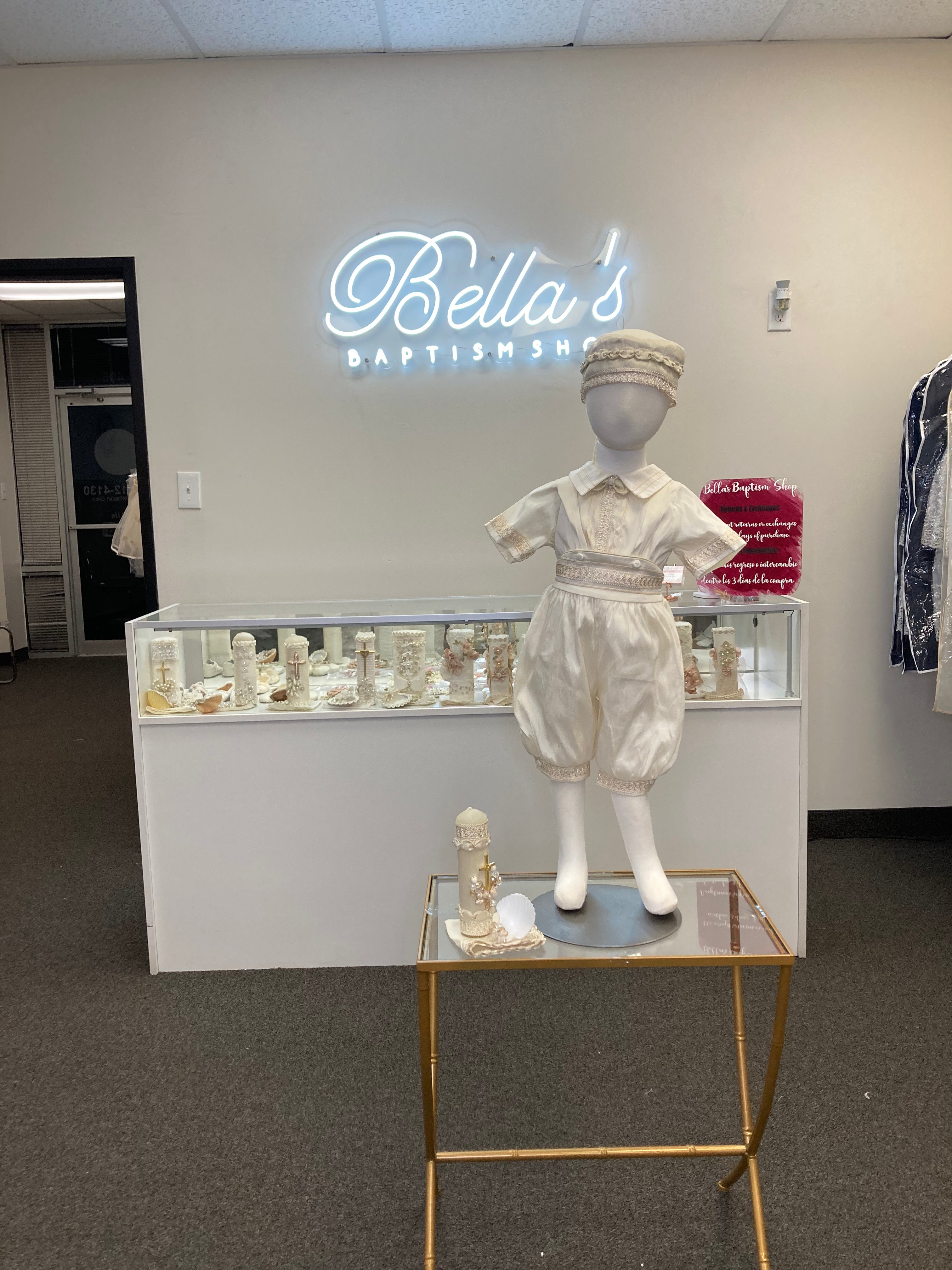 Prince Jose outfit in Champagne & Ivory FINAL SALE/VENTA FINAL