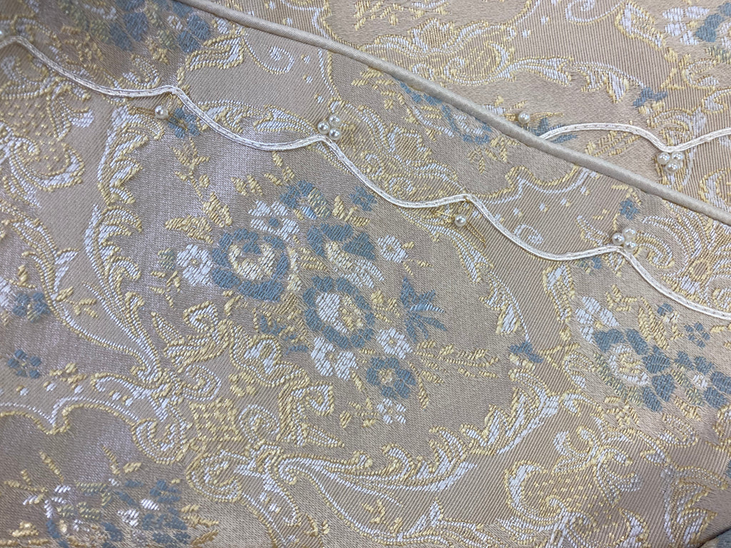 Prince Aladdin Champagne and Blue baptism outfit FINAL SALE/VENTA FINAL